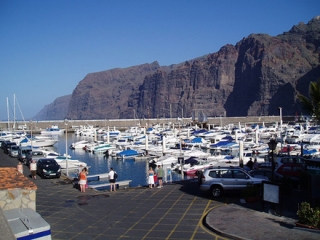 Escuela de buceo en el puerto